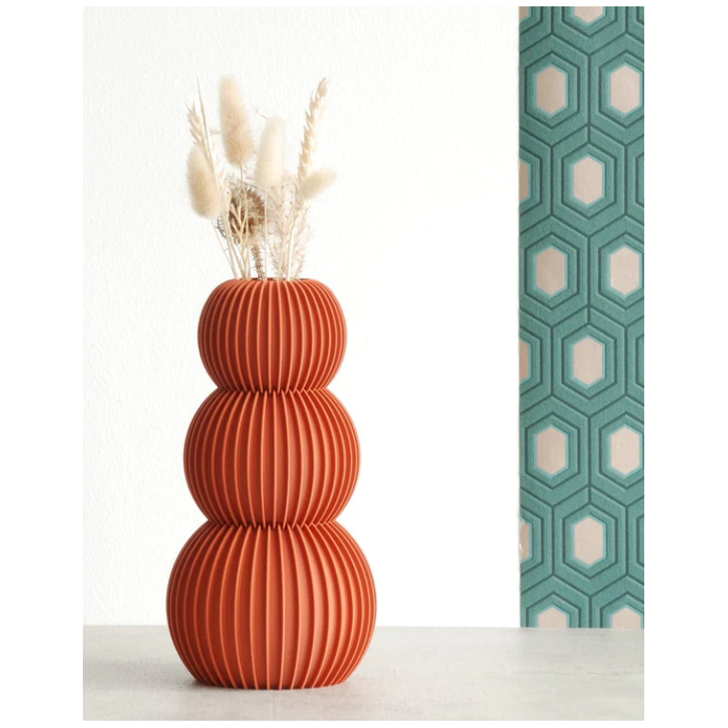 Vase FLAMANT MK Design terracotta
