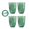 lot de 4 verres vert Guzzini dolce vita