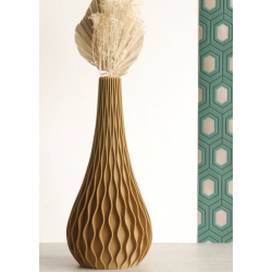 Vase MEDUSE MK Design Olive