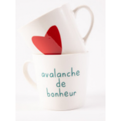 Déjeuner blanc "Avalanche de Bonheur" Sophie Janière