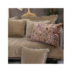 coussin CACHEMIRE 40*60 TAUPE