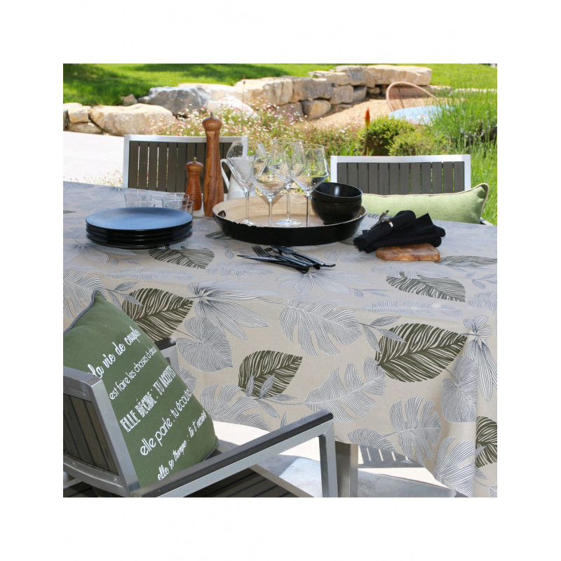 Nappe enduite BORNEO 200*150 BRONZE