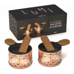 Lumi raclette pour 2 cuivre  COOKUT