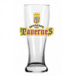 Verre à biere + dessous de verre Tavernes DLP