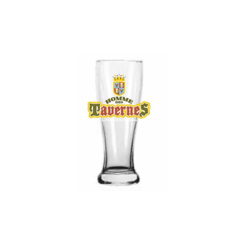 Verre à biere + dessous de verre Tavernes DLP