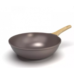 wok 28 cm taupe COOKUT