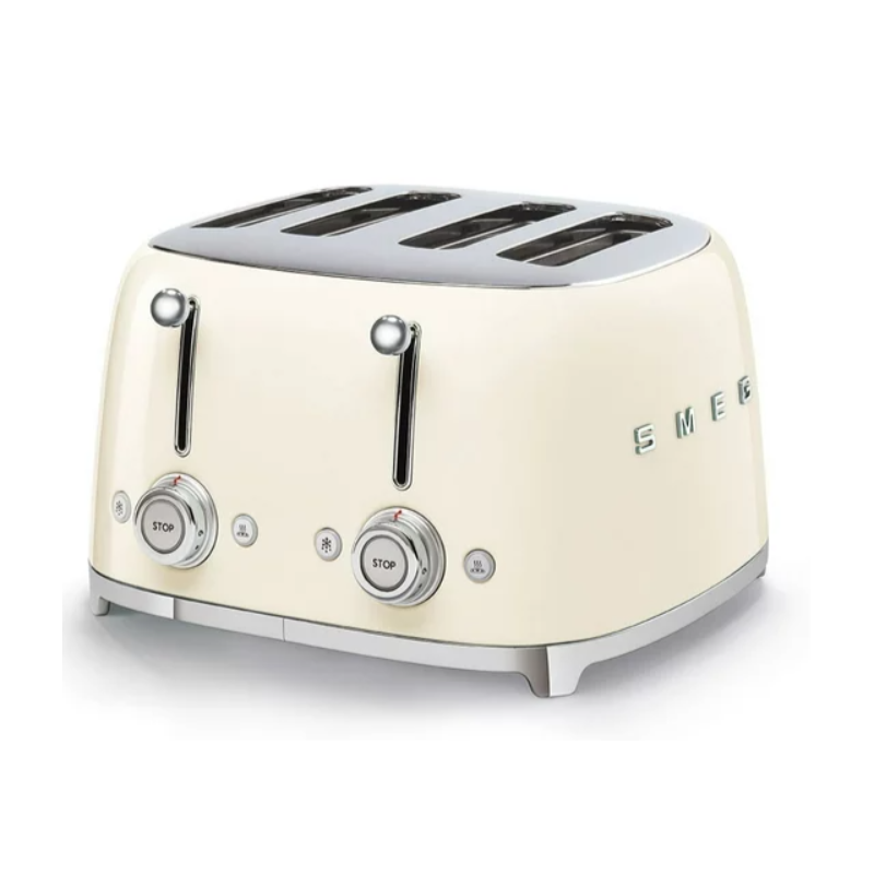 Toaster 4 tranches crème SMEG