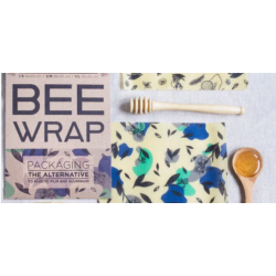 Emballage réutilisable Bee Wrap bleu *3 CHEVALIER