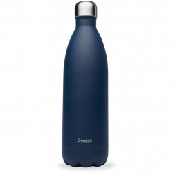 Bouteille inox isotherme 1000ml Granite bleu nuit  QWETCH