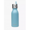 Bouteille kids matt bleu acier isotherme 350ml QWETCH