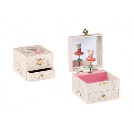 Boîte à musique coffret la petite ecole de danse moulin roty