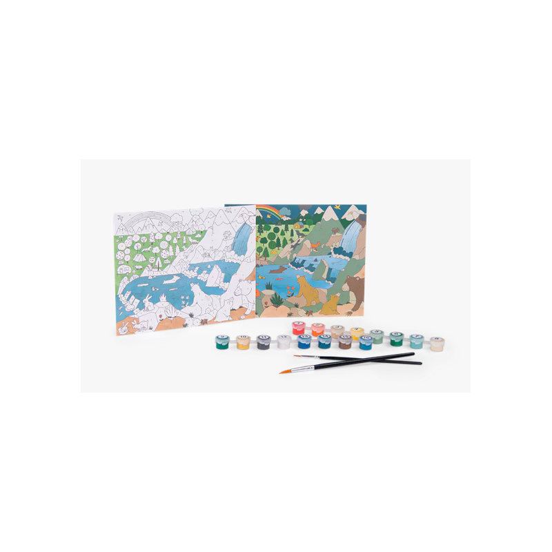 Peintures au numéro L'explorateur Moulin Roty