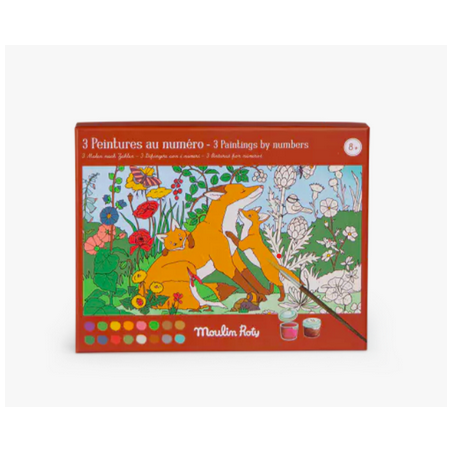 Peintures au numéro Le botaniste Moulin Roty