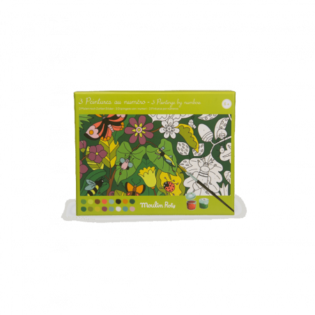 Peintures au numéro Le jardinier Moulin Roty