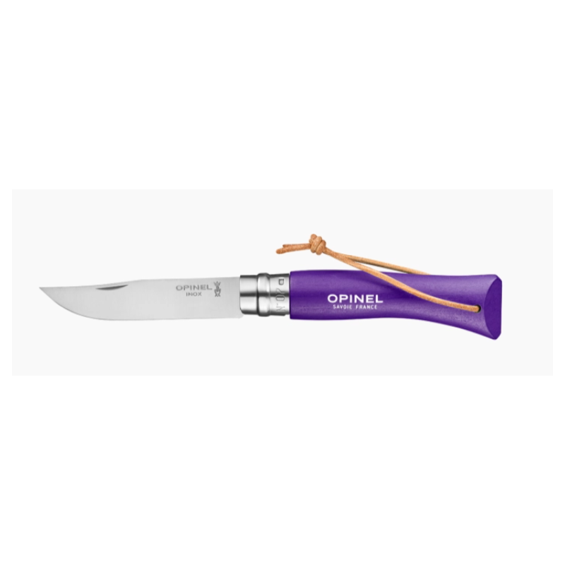 Couteau baroudeur violet n°7 OPINEL