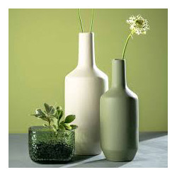 Vase Ceramique 40 vert MILANO