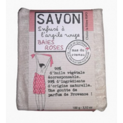 Savonnette baie de rose 100g MAS DU ROSEAU