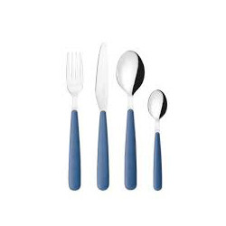 ménagère 24 pièces POP bleu marine