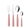ménagère 24 pièces POP rose poudre