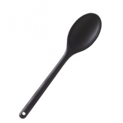 Cuillère silicone en noir MASTRAD