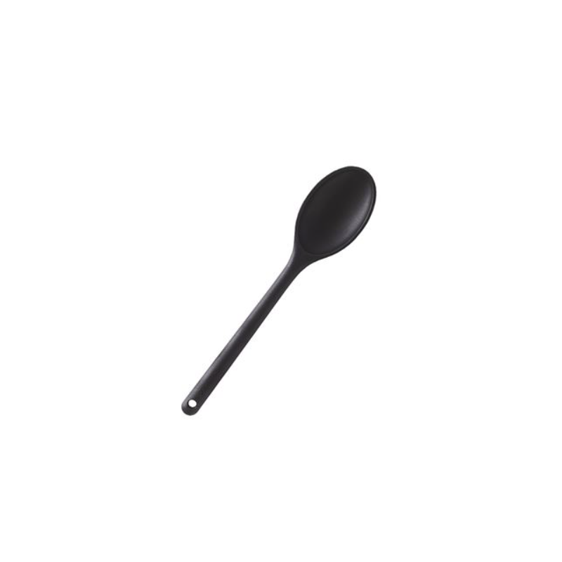 Cuillère silicone en noir MASTRAD