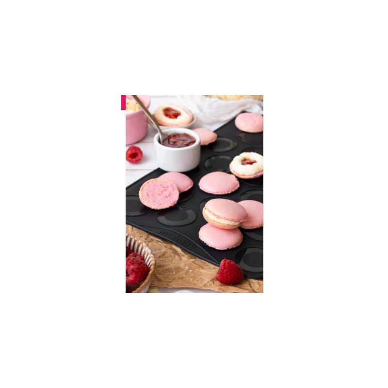 Lot de 2 feuilles de cuisson macaron MASTRAD
