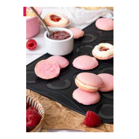 Lot de 2 feuilles de cuisson macaron MASTRAD