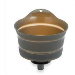 Entonnoir filtrant noir fumé silicone MASTRAD
