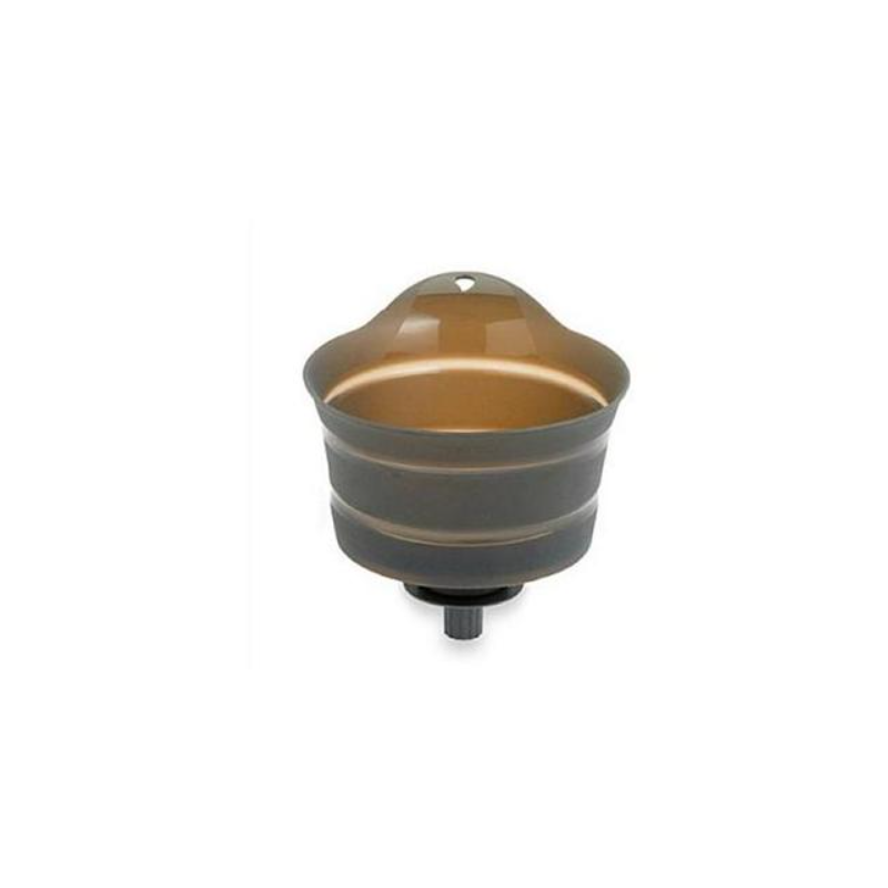 Entonnoir filtrant noir fumé silicone MASTRAD