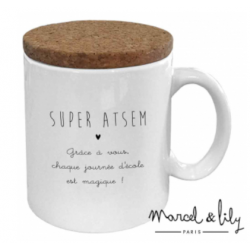 Mug Marcel et Lily "Super ATSEM"