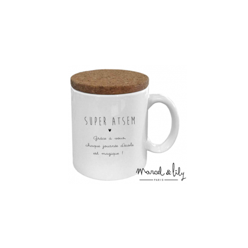 Mug Marcel et Lily "Super ATSEM"