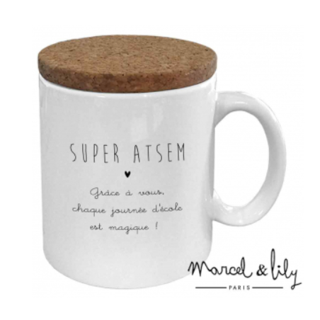 Mug Marcel et Lily "Super ATSEM"