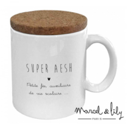 Mug Marcel et Lily "Super AESH"