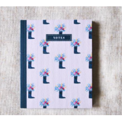 carnet La botte poétique Bleu coquille