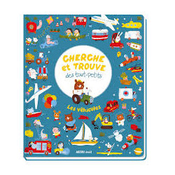 cherche et trouve des tout petits les vehicules AUZOU