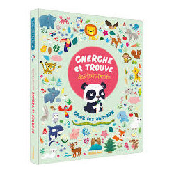 Cherche et trouve des tout-petits  Chez les animaux AUZOU