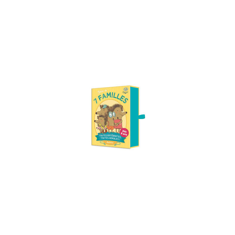 Jeu de cartes 7 familles AUZOU