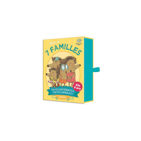 Jeu de cartes 7 familles AUZOU