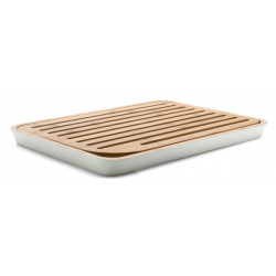 Planche blanche à pain L PEBBLY