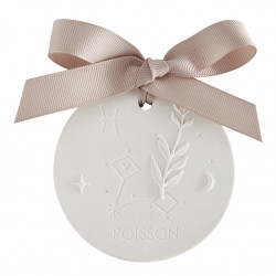 Décor parfumé astral Poisson fleur de coton