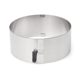 Cercle à pâtisserie extensible H7cm Patisse