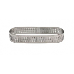 Oblong de pâtisserie perforé 13*4*2cm Patisse