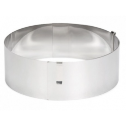 Cercle à pâtisserie extensible H7cm Patisse