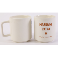 mug empilable marraine 320 ml cuivre
