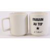 mug empilable parrain 320 ml noir