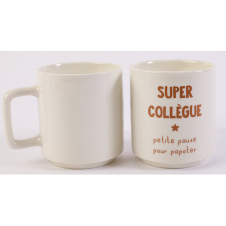mug empilable collègue 320 ml cuivre