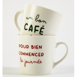 Déjeuner blanc "Un bon café" Sophie Janière