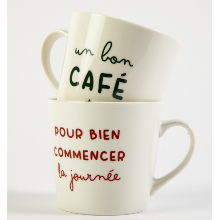 Déjeuner blanc "Un bon café" Sophie Janière