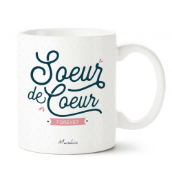Mug Soeur de coeur forever