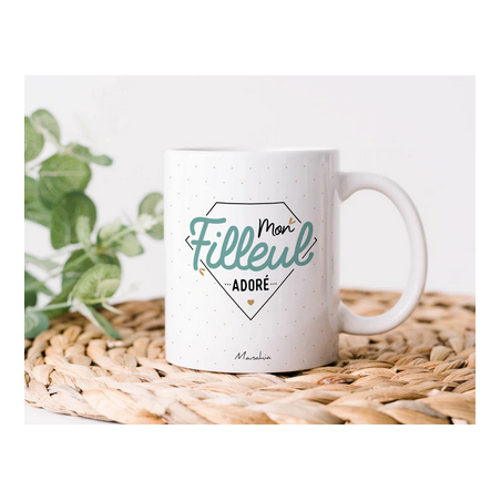 Mug mon filleul adoré